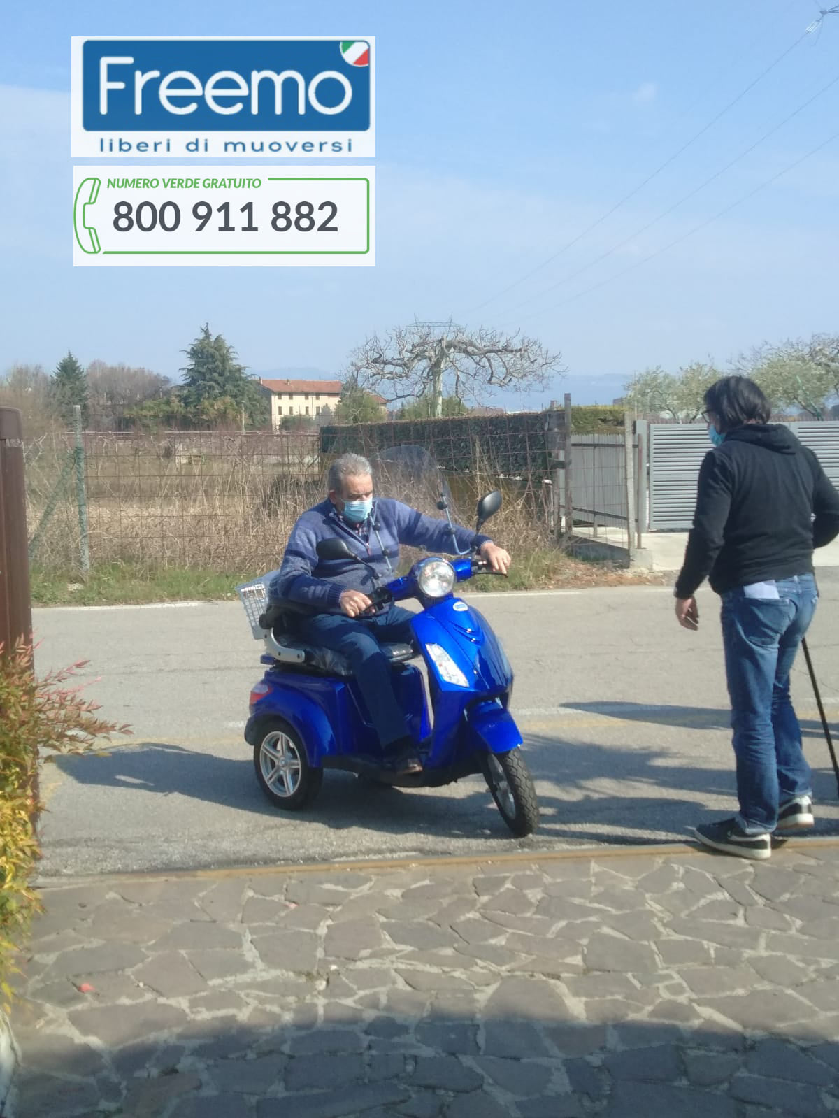 Vendita scooter elettrico modello Trio a Bussolengo